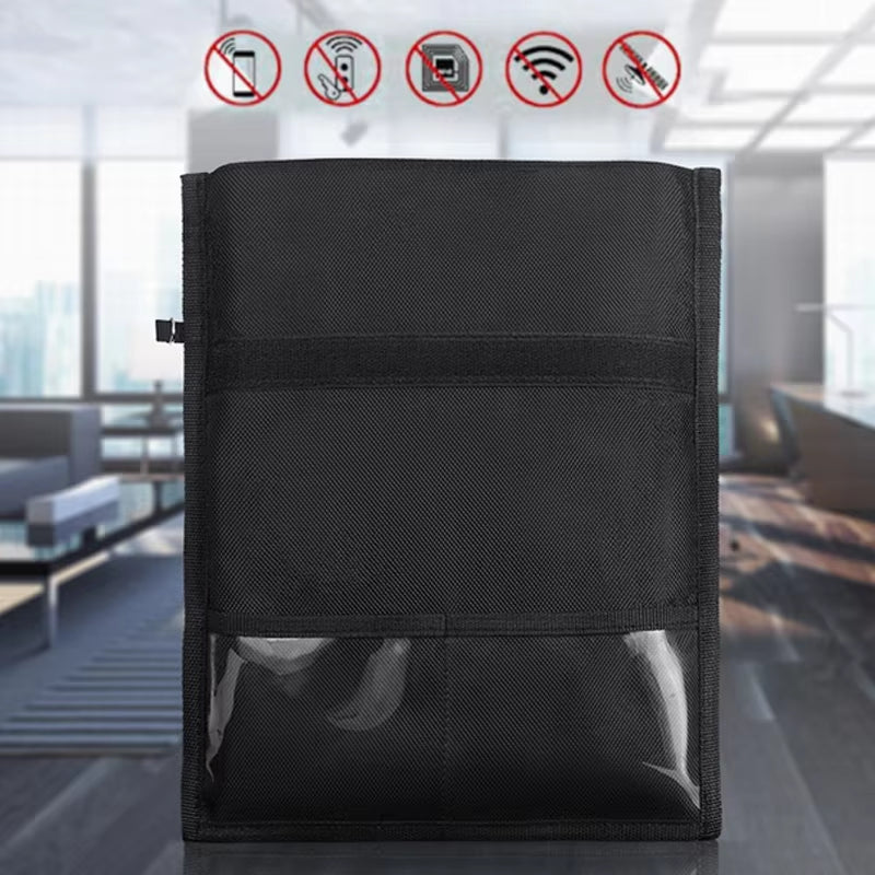 Rfid Rf Signal Blocking Bag Mobile Phone Anti-Radiation Shield Laptop Faradaybag Anti-Theft Pouch for Cell Phone Tablet Car Keys