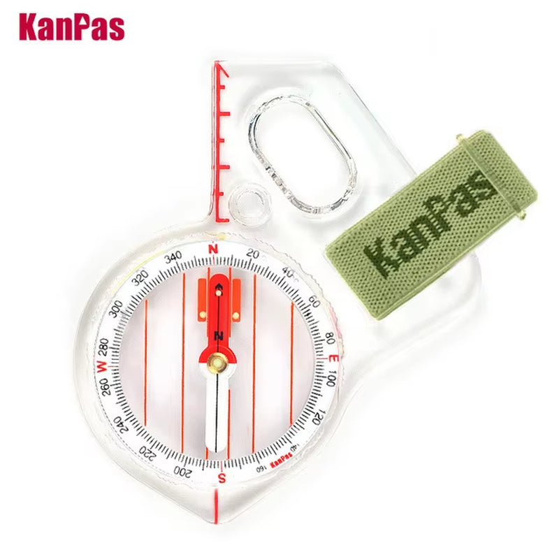 Basic and Beginner'S Orienteering Thumb Compass, Orienteering Primary Compass, MA-40-FS, Durable Sport Compass