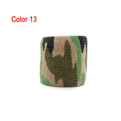 1 Roll  4.5M*5Cm Waterproof Outdoor Camo Hunting Camouflage Tape Wraps