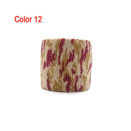 1 Roll  4.5M*5Cm Waterproof Outdoor Camo Hunting Camouflage Tape Wraps