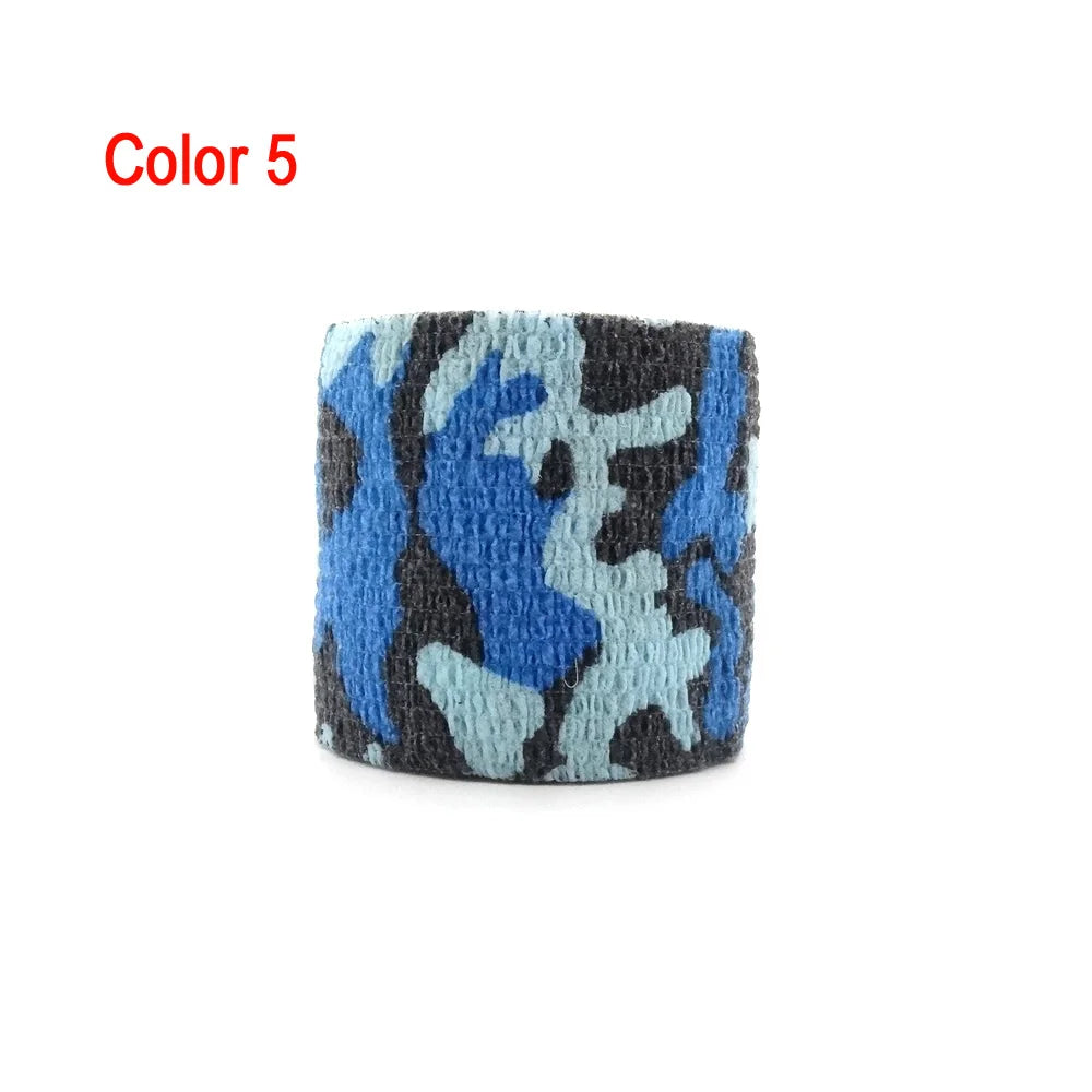 1 Roll  4.5M*5Cm Waterproof Outdoor Camo Hunting Camouflage Tape Wraps