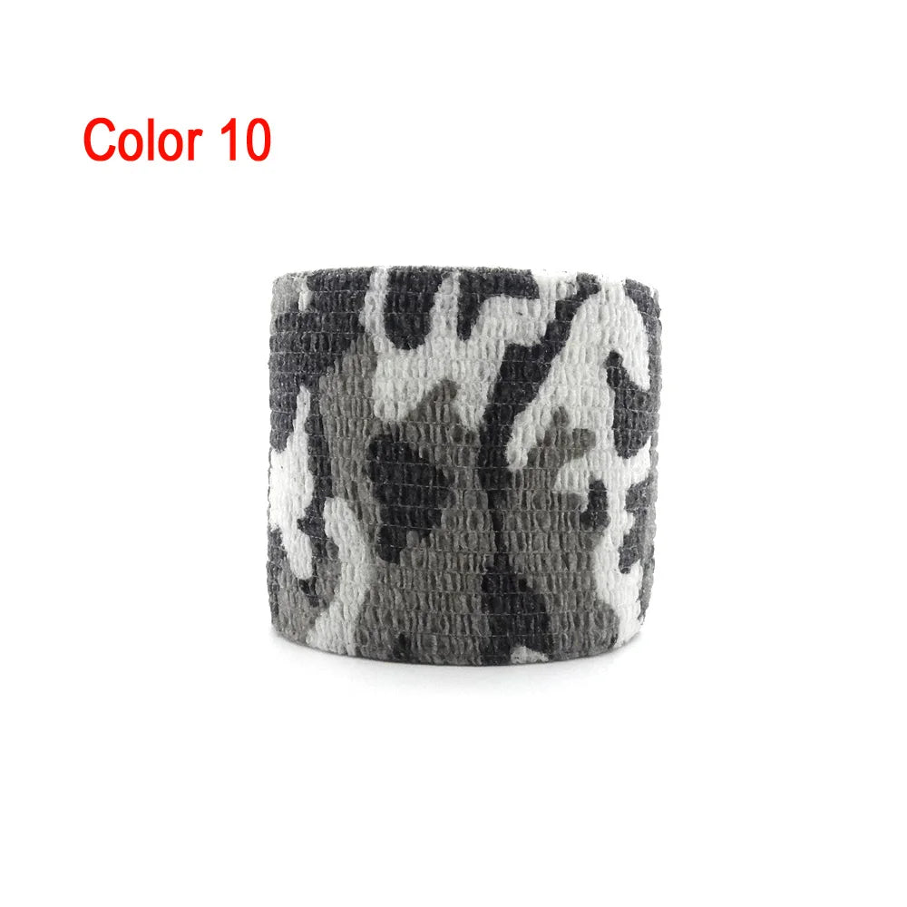 1 Roll  4.5M*5Cm Waterproof Outdoor Camo Hunting Camouflage Tape Wraps