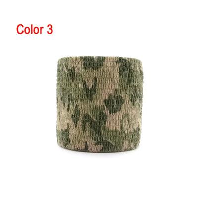 1 Roll  4.5M*5Cm Waterproof Outdoor Camo Hunting Camouflage Tape Wraps