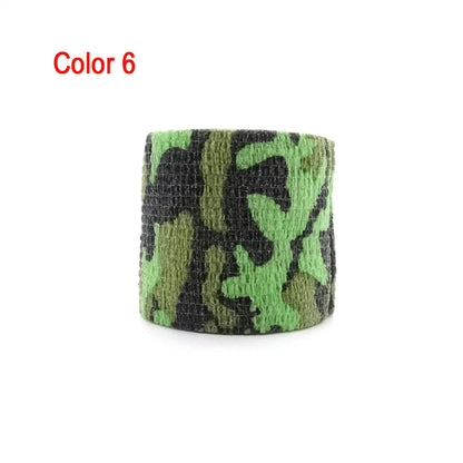 1 Roll  4.5M*5Cm Waterproof Outdoor Camo Hunting Camouflage Tape Wraps