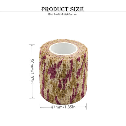 1 Roll  4.5M*5Cm Waterproof Outdoor Camo Hunting Camouflage Tape Wraps