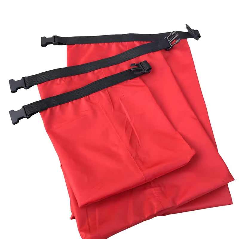 1.5+2.5+3.5L 3Pcs Waterproof Dry Bag Storage Pouch Rafting Canoeing Boating Kayaking Carrying Valuable Perishable Items